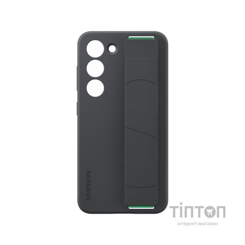 Чохол до мобільного телефона Samsung Galaxy S23 Silicone Grip Case Black (EF-GS911TBEGRU)