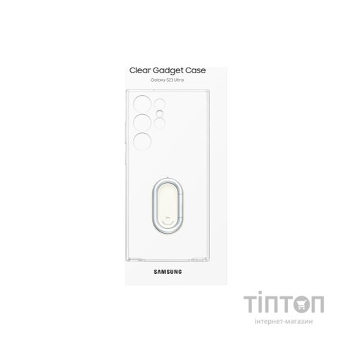 Чохол до мобільного телефона Samsung Galaxy S23 Ultra Clear Gadget Case Transparency (EF-XS918CTEGRU)