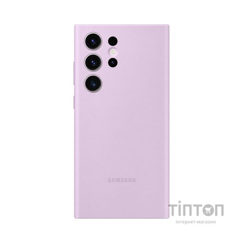 Чохол до мобільного телефона Samsung Galaxy S23 Ultra Silicone Case Lilac (EF-PS918TVEGRU)