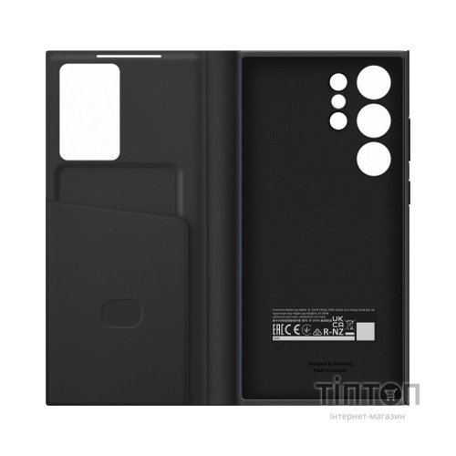 Чохол до мобільного телефона Samsung Galaxy S23 Ultra Smart View Wallet Case Black (EF-ZS918CBEGRU)