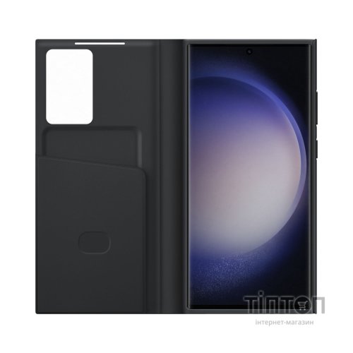 Чохол до мобільного телефона Samsung Galaxy S23 Ultra Smart View Wallet Case Black (EF-ZS918CBEGRU)