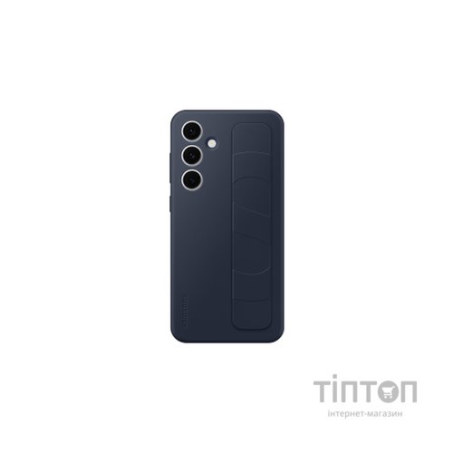 Чохол до мобільного телефона Samsung Galaxy S24 FE (S721) Standing Grip Case black blue (EF-GS721CNEGWW)
