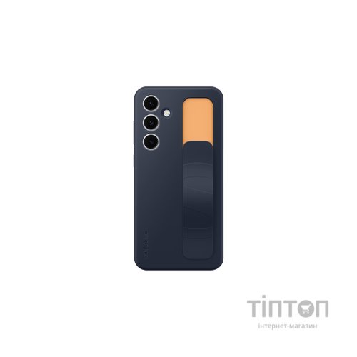 Чохол до мобільного телефона Samsung Galaxy S24 FE (S721) Standing Grip Case black blue (EF-GS721CNEGWW)