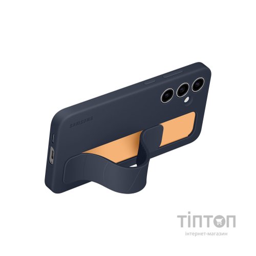Чохол до мобільного телефона Samsung Galaxy S24 FE (S721) Standing Grip Case black blue (EF-GS721CNEGWW)