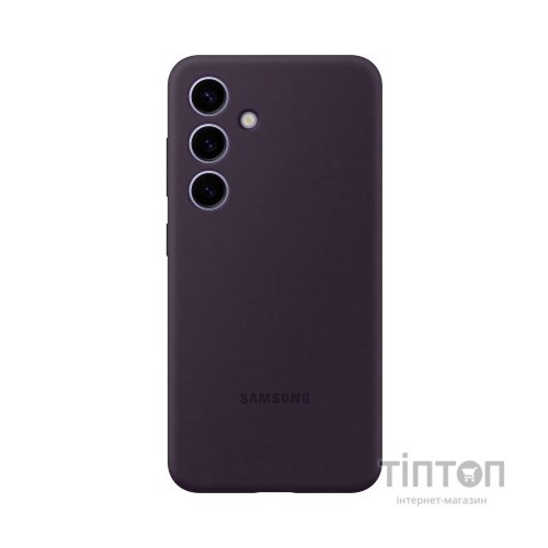 Чохол до мобільного телефона Samsung Galaxy S24 (S921) Silicone Case Dark Violet (EF-PS921TEEGWW)