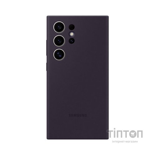 Чохол до мобільного телефона Samsung Galaxy S24 Ultra (S928) Silicone Case Dark Violet (EF-PS928TEEGWW)