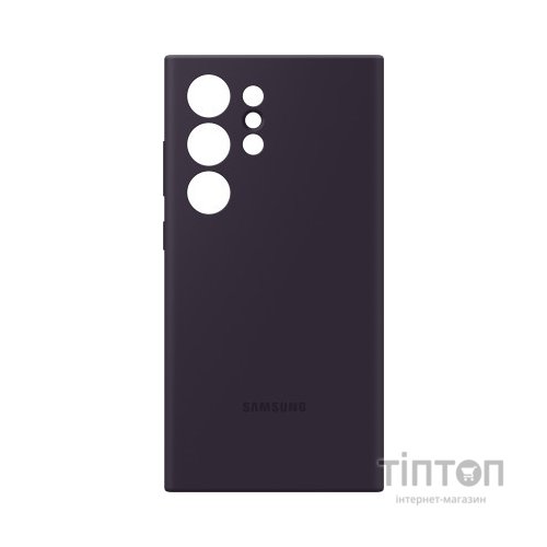 Чохол до мобільного телефона Samsung Galaxy S24 Ultra (S928) Silicone Case Dark Violet (EF-PS928TEEGWW)