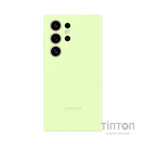 Чохол до мобільного телефона Samsung Galaxy S24 Ultra (S928) Silicone Case Lime (EF-PS928TGEGWW)