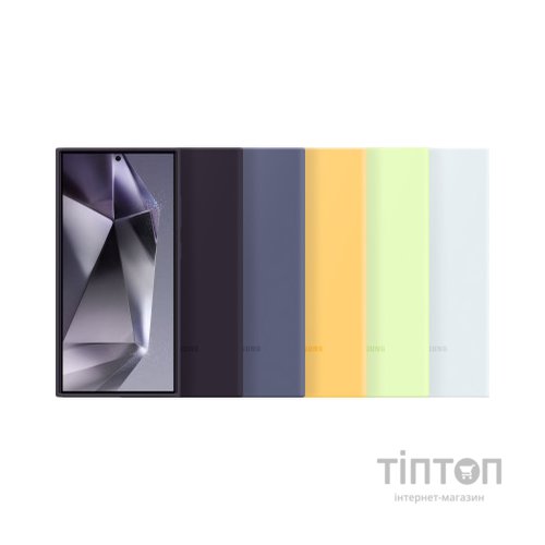 Чохол до мобільного телефона Samsung Galaxy S24 Ultra (S928) Silicone Case Lime (EF-PS928TGEGWW)