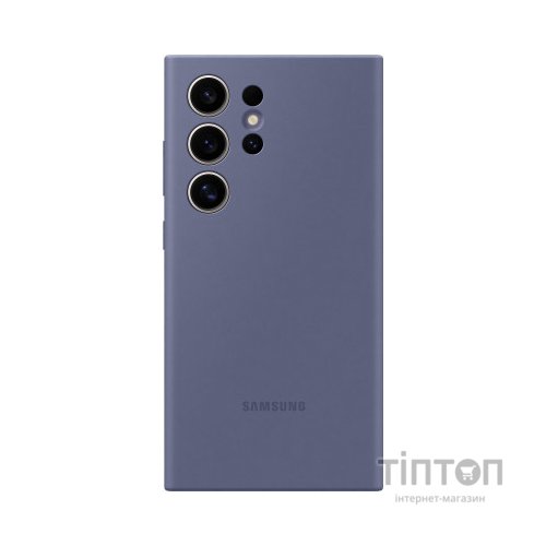 Чохол до мобільного телефона Samsung Galaxy S24 Ultra (S928) Silicone Case Violet (EF-PS928TVEGWW)
