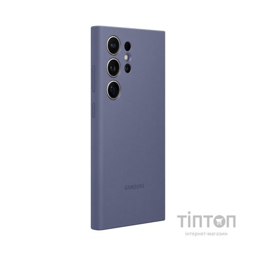 Чохол до мобільного телефона Samsung Galaxy S24 Ultra (S928) Silicone Case Violet (EF-PS928TVEGWW)