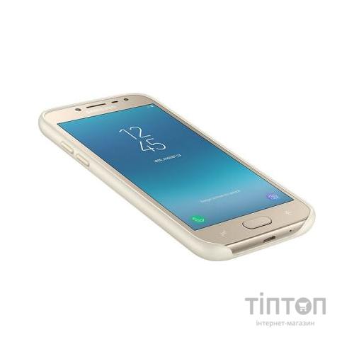 Чохол до мобільного телефона Samsung J2 (2018)/EF-PJ250CFEGRU - Dual Layer Cover (Gold) (EF-PJ250CFEGRU)