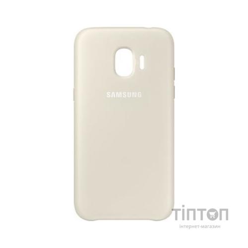Чохол до мобільного телефона Samsung J2 (2018)/EF-PJ250CFEGRU - Dual Layer Cover (Gold) (EF-PJ250CFEGRU)