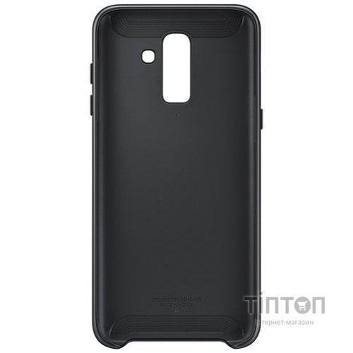 Чохол до мобільного телефона Samsung J8 2018/EF-PJ810CBEGRU - Dual Layer Cover (Black) (EF-PJ810CBEGRU)