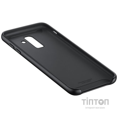 Чохол до мобільного телефона Samsung J8 2018/EF-PJ810CBEGRU - Dual Layer Cover (Black) (EF-PJ810CBEGRU)