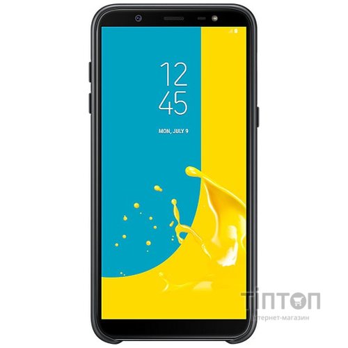 Чохол до мобільного телефона Samsung J8 2018/EF-PJ810CBEGRU - Dual Layer Cover (Black) (EF-PJ810CBEGRU)