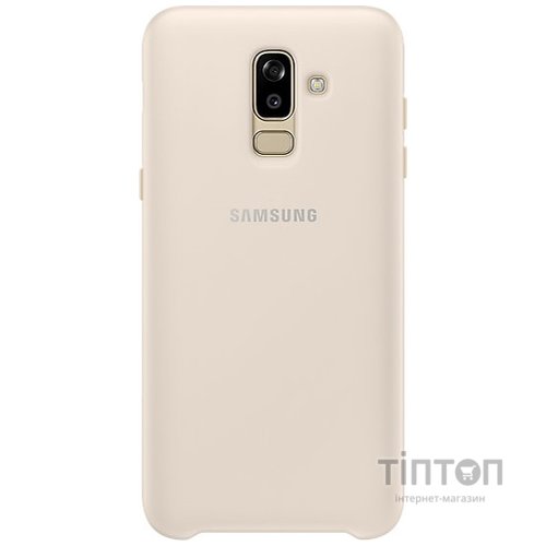 Чохол до мобільного телефона Samsung J8 2018/EF-PJ810CFEGRU - Dual Layer Cover (Gold) (EF-PJ810CFEGRU)