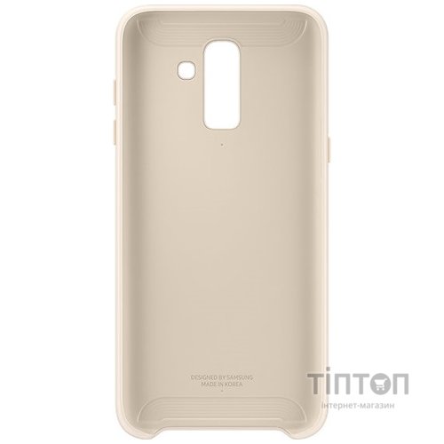 Чохол до мобільного телефона Samsung J8 2018/EF-PJ810CFEGRU - Dual Layer Cover (Gold) (EF-PJ810CFEGRU)