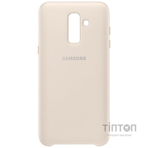 Чохол до мобільного телефона Samsung J8 2018/EF-PJ810CFEGRU - Dual Layer Cover (Gold) (EF-PJ810CFEGRU)
