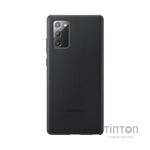Чохол до мобільного телефона Samsung Leather Cover Galaxy Note 20 (N980) Black (EF-VN980LBEGRU)