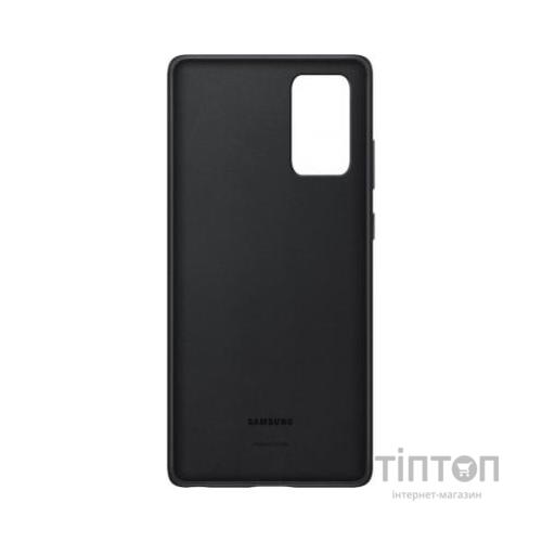 Чохол до мобільного телефона Samsung Leather Cover Galaxy Note 20 (N980) Black (EF-VN980LBEGRU)