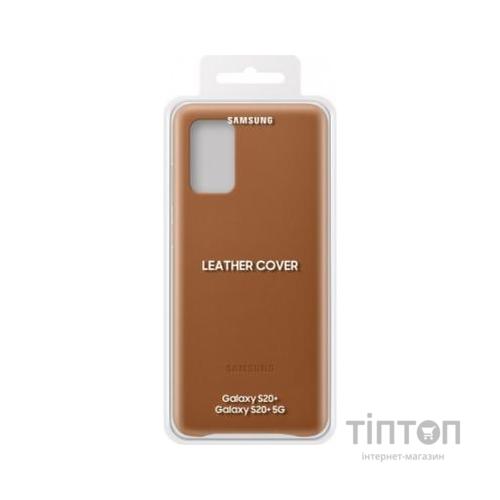 Чохол до мобільного телефона Samsung Leather Cover Galaxy S20+ (G985) Brown (EF-VG985LAEGRU)