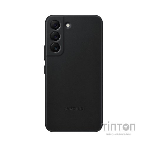 Чохол до мобільного телефона Samsung Leather Cover Galaxy S22 Black (EF-VS901LBEGRU)