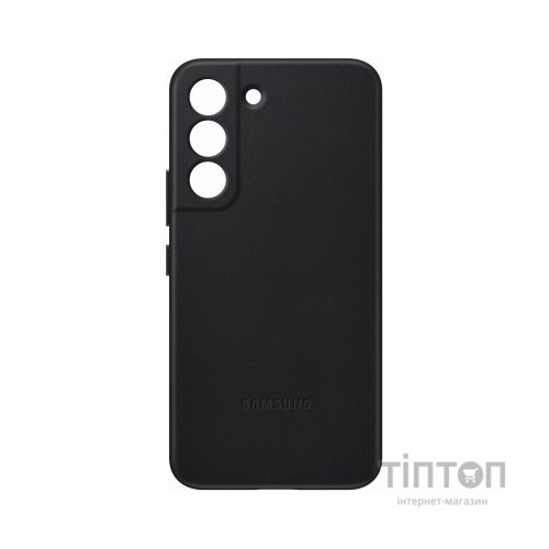 Чохол до мобільного телефона Samsung Leather Cover Galaxy S22 Black (EF-VS901LBEGRU)