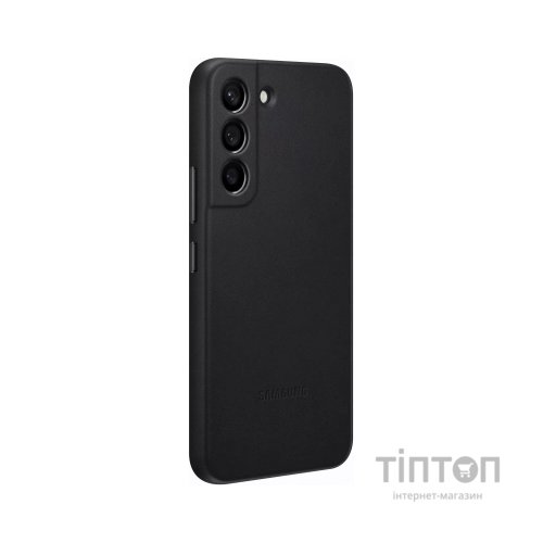 Чохол до мобільного телефона Samsung Leather Cover Galaxy S22 Black (EF-VS901LBEGRU)