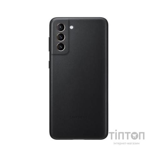 Чохол до мобільного телефона Samsung Leather Cover Samsung Galaxy S21+ Black (EF-VG996LBEGRU)