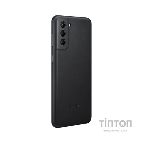 Чохол до мобільного телефона Samsung Leather Cover Samsung Galaxy S21+ Black (EF-VG996LBEGRU)