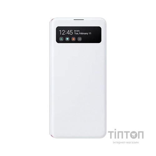 Чохол до мобільного телефона Samsung S View Wallet Cover Galaxy A41 (A415) White (EF-EA415PWEGRU)