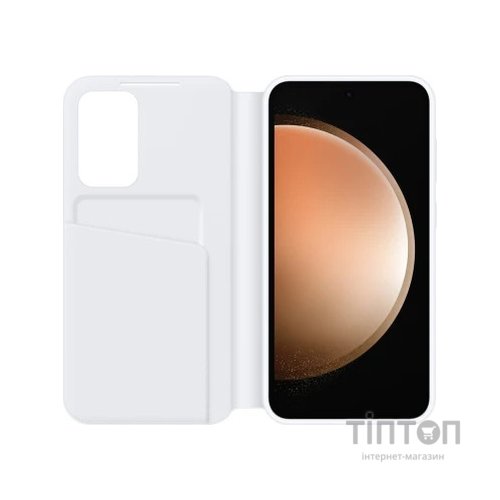 Чохол до мобільного телефона Samsung S23 FE Smart View Wallet Case White (EF-ZS711CWEGWW)