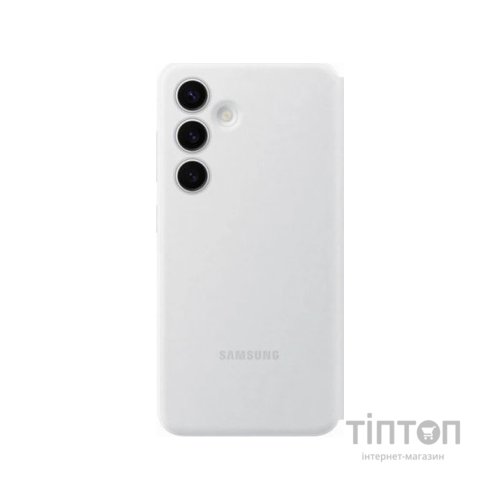 Чохол до мобільного телефона Samsung S24+ Smart View Wallet Case White (EF-ZS926CWEGWW)