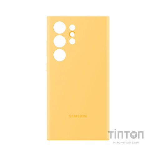 Чохол до мобільного телефона Samsung S24 Ultra Silicone Case Yellow (EF-PS928TYEGWW)