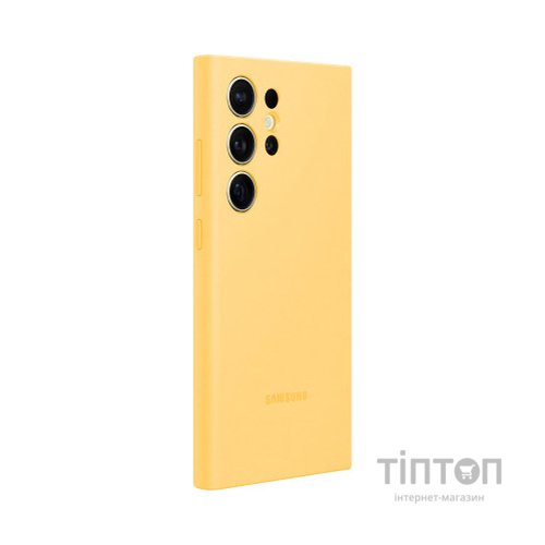 Чохол до мобільного телефона Samsung S24 Ultra Silicone Case Yellow (EF-PS928TYEGWW)