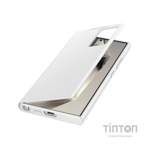 Чохол до мобільного телефона Samsung S24 Ultra Smart View Wallet Case White (EF-ZS928CWEGWW)