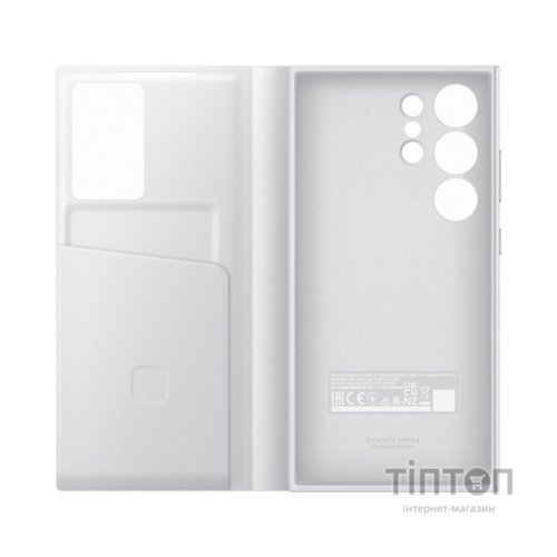 Чохол до мобільного телефона Samsung S24 Ultra Smart View Wallet Case White (EF-ZS928CWEGWW)