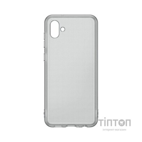 Чохол до мобільного телефона Samsung Samsung A04 Soft Clear Cover Black (EF-QA045TBEGRU)