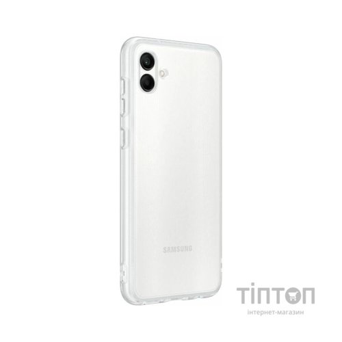 Чохол до мобільного телефона Samsung Samsung A04 Soft Clear Cover Transparency (EF-QA045TTEGRU)
