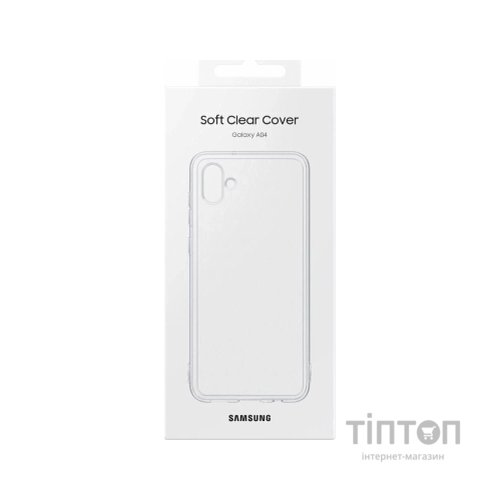 Чохол до мобільного телефона Samsung Samsung A04 Soft Clear Cover Transparency (EF-QA045TTEGRU)