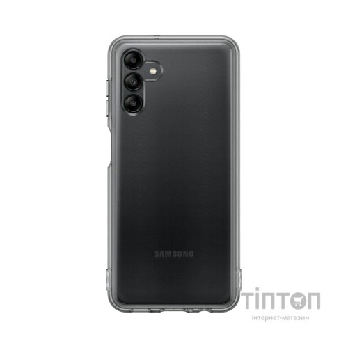 Чохол до мобільного телефона Samsung Samsung A04s Soft Clear Cover Black (EF-QA047TBEGRU)