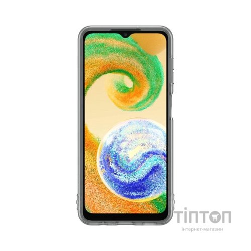 Чохол до мобільного телефона Samsung Samsung A04s Soft Clear Cover Black (EF-QA047TBEGRU)