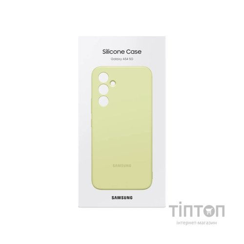 Чохол до мобільного телефона Samsung Samsung A54 Silicone Case Lime (EF-PA546TGEGRU)