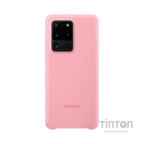 Чохол до мобільного телефона Samsung Silicone Cover для Galaxy S20 Ultra (G988) Pink (EF-PG988TPEGRU)