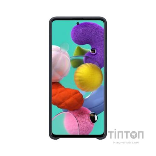Чохол до мобільного телефона Samsung Silicone Cover для смартфону Galaxy A51 (A515F) Black (EF-PA515TBEGRU)