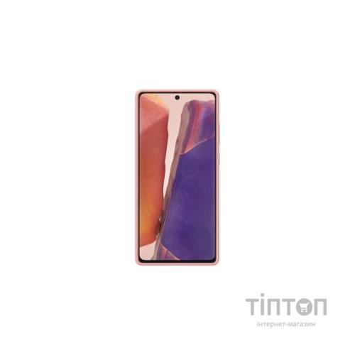 Чохол до мобільного телефона Samsung Silicone Cover Galaxy Note 20 (N980) Copper Brown (EF-PN980TAEGRU)