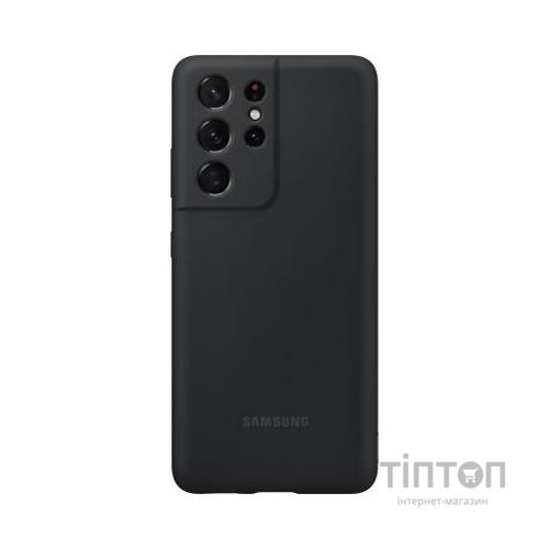 Чохол до мобільного телефона Samsung Silicone Cover Samsung Galaxy S21 Ultra Black (EF-PG998TBEGRU)