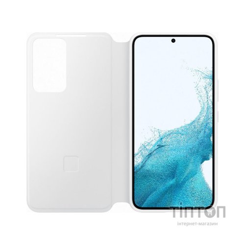 Чохол до мобільного телефона Samsung Smart Clear View Cover Galaxy S22 White (EF-ZS901CWEGRU)
