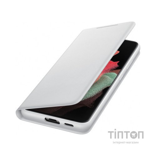 Чохол до мобільного телефона Samsung Smart LED View Cover Samsung Galaxy S21 Ultra Light Gray (EF-NG998PJEGRU)
